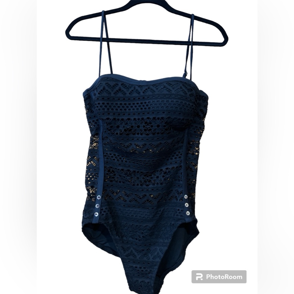 BOGO 2/$10 Black Crochet swim suit